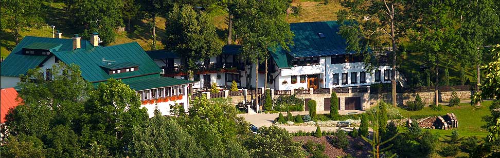 Ubytování Jizerské hory -  Hotel v Josefově Dole v Jizerských horách - pohled zvenku