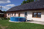 Chalupa k pronajmutí v Dudově v Jižních Čechách - bazén