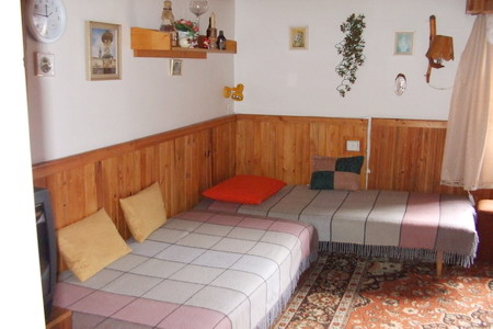 Ubytování Lipno - Chata na Lipně - obývací pokoj