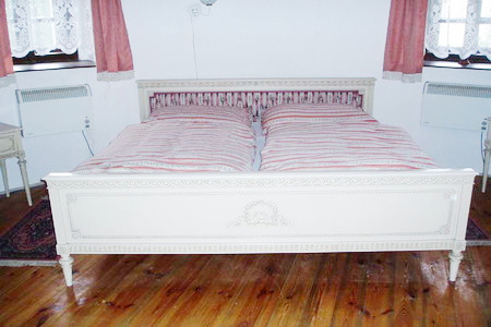 Ubytování - Novohradské hory - Chalupa ve tvrzi - ložnice v 1.patře