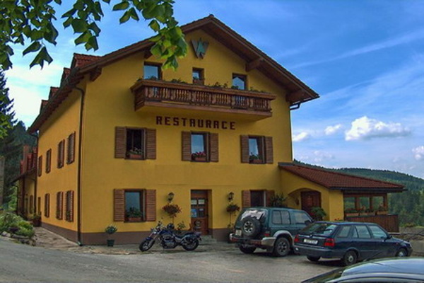 Hotel v Rožmberku v jižních Čechách