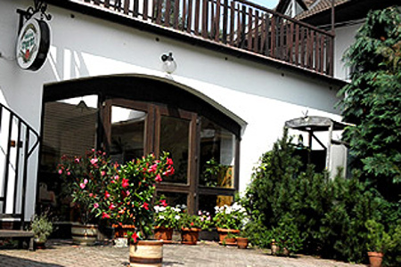 Ubytování jižní Čechy - Mlýn u rybníka - terasa