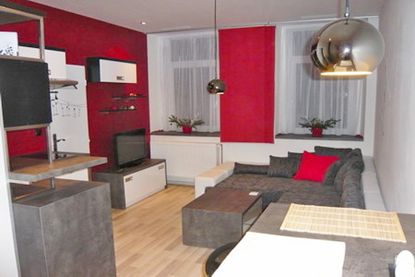 Dům u Mladých Buků v Krkonoších - obývací pokoj ve 4lůžkovém apartmánu