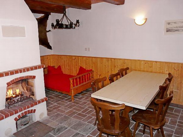 Ubytování - Šumava - Chalupa v Černé v Pošumaví - obývací pokoj