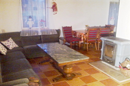 Ubytování Šumava - Domek v Tržku u Kolince - obývací pokoj