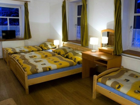 Ubytování - Šumava - Penzion pod Stožcem - čtyřlůžková ložnice B