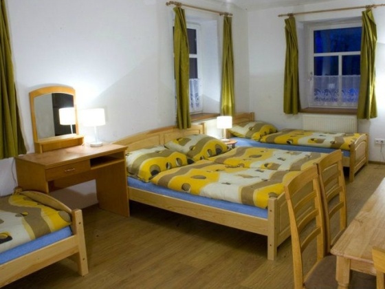 Ubytování - Šumava - Penzion pod Stožcem - čtyřlůžková ložnice A