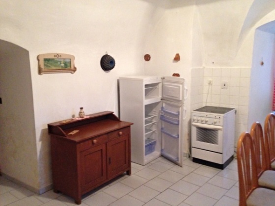 Ubytování Šumava - Penzion u Velhartic na Šumavě - apartmán č.1 - kuchyňka