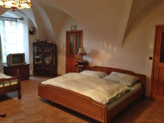 Ubytování Šumava - Penzion u Velhartic na Šumavě - apartmán č.1 - ložnice