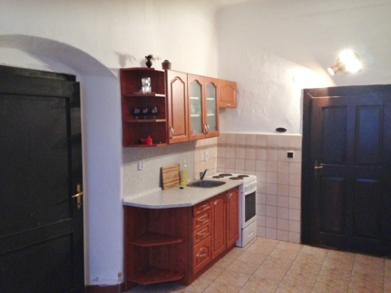 Ubytování Šumava - Penzion u Velhartic na Šumavě - apartmán č.4 - kuchyňka