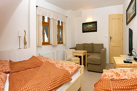 Ubytování Beskydy - Hotel na Soláni v Beskydech - pokoj