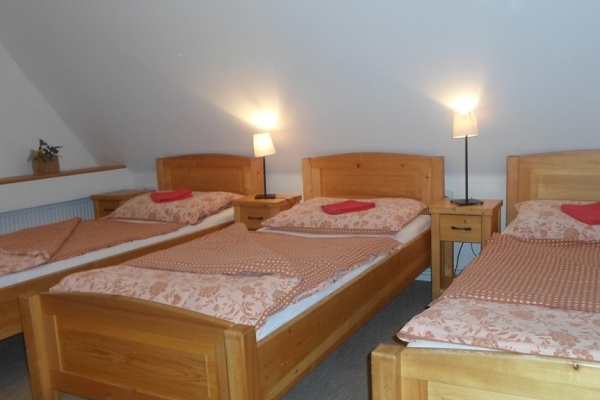 Ubytování - Soláň - Hotel na Soláni v Beskydech - třílůžkový pokoj