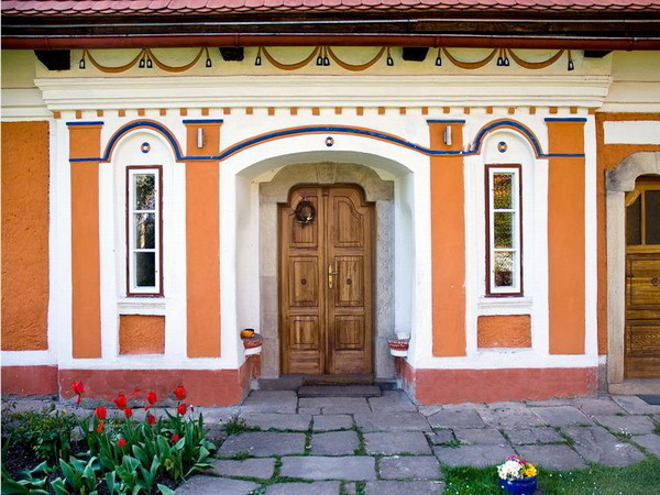 Ubytování - Broumovsko - Komfortní chalupa na Broumovsku - vstupní dveře