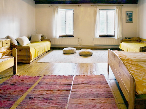 Ubytování - Broumovsko - Komfortní chalupa na Broumovsku - velká ložnice v podkroví