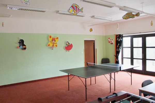 Ubytování - Strážné - Penzion ve Strážném v Krkonoších - stolní tenis v herně