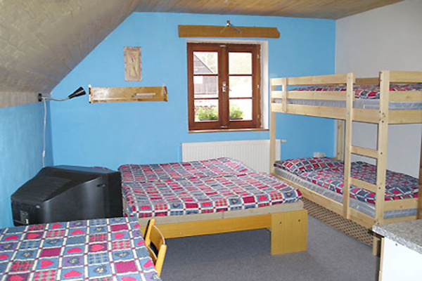 Ubytování -  - Prázdninový dům u Deštné v Orlických horách - pokoj
