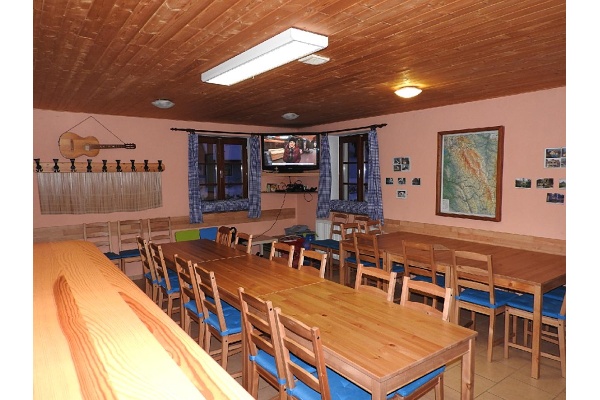 Ubytování -  - Prázdninový dům u Deštné v Orlických horách - společenská místnost