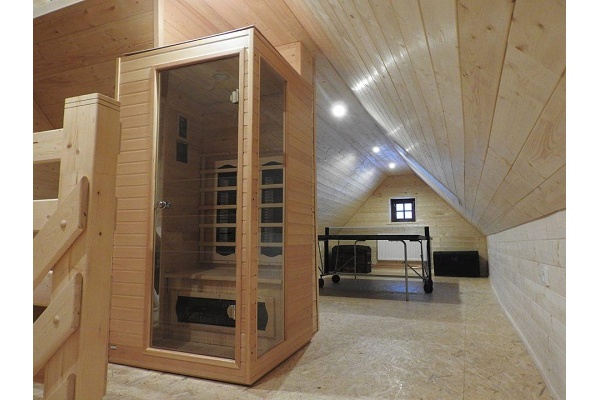 Ubytování -  - Prázdninový dům u Deštné v Orlických horách - sauna