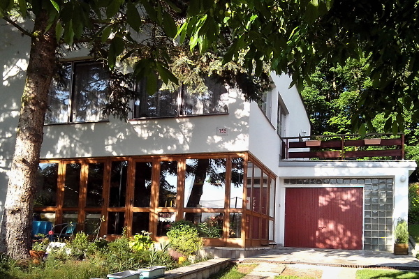 Ubytování - střední Čechy - Prázdninový dům v Brdech - pohled zvenku