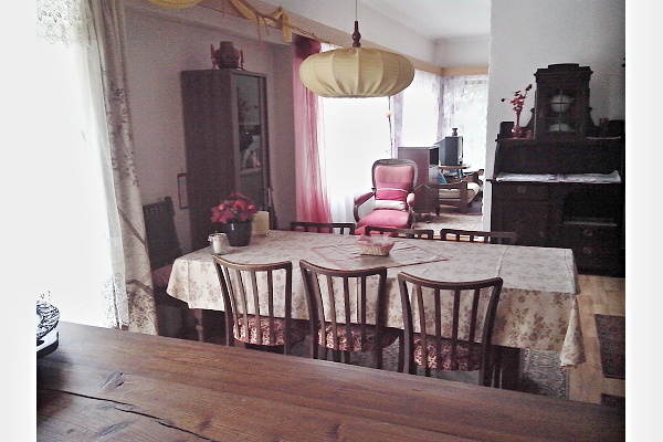 Ubytování - střední Čechy - Prázdninový dům v Brdech - obývací pokoj